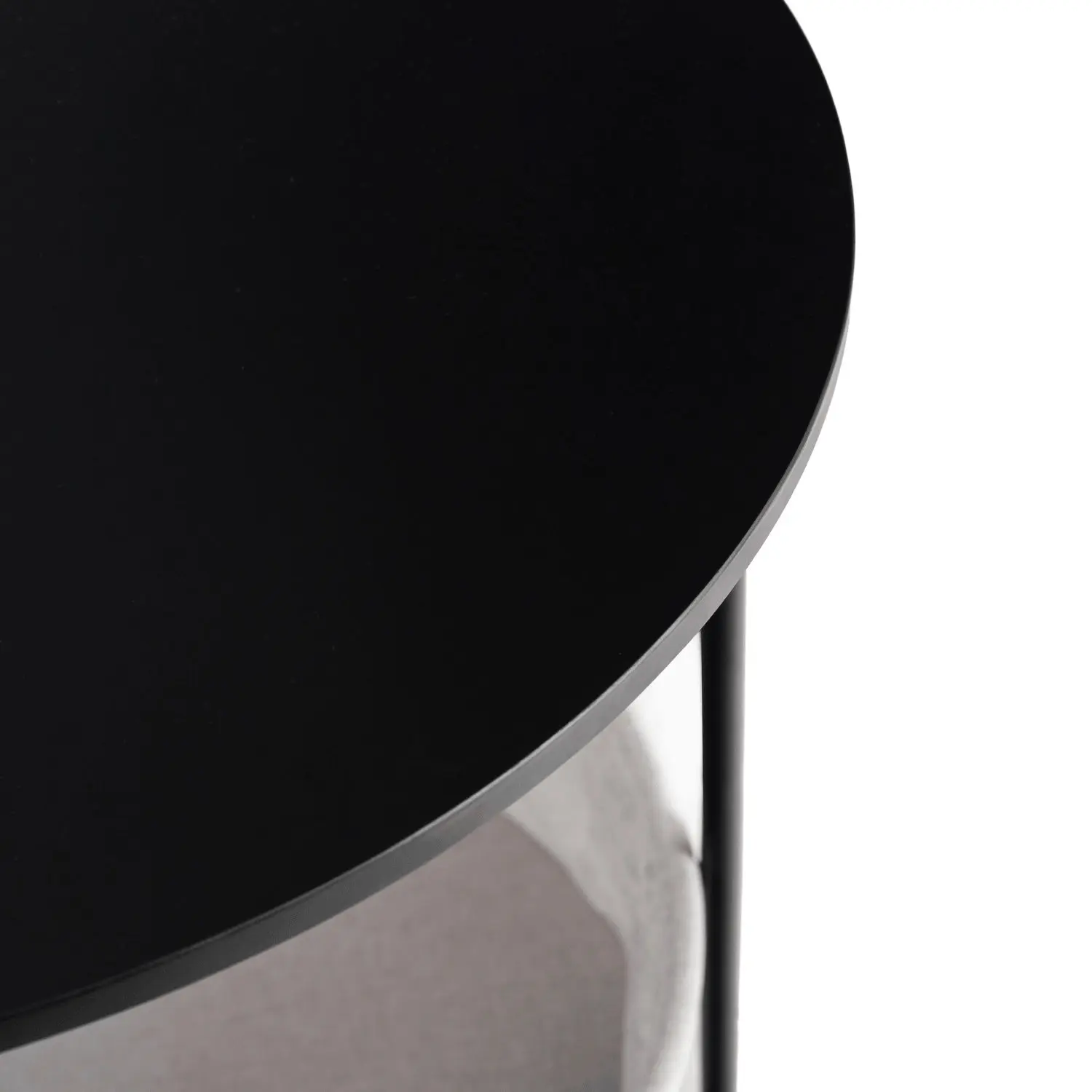 Masuta cafea Mebel Elite Dora (Black/Beige) - 3