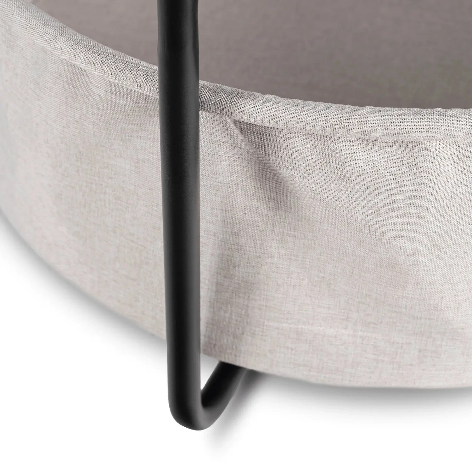 Masuta cafea Mebel Elite Dora (Black/Beige) - 4