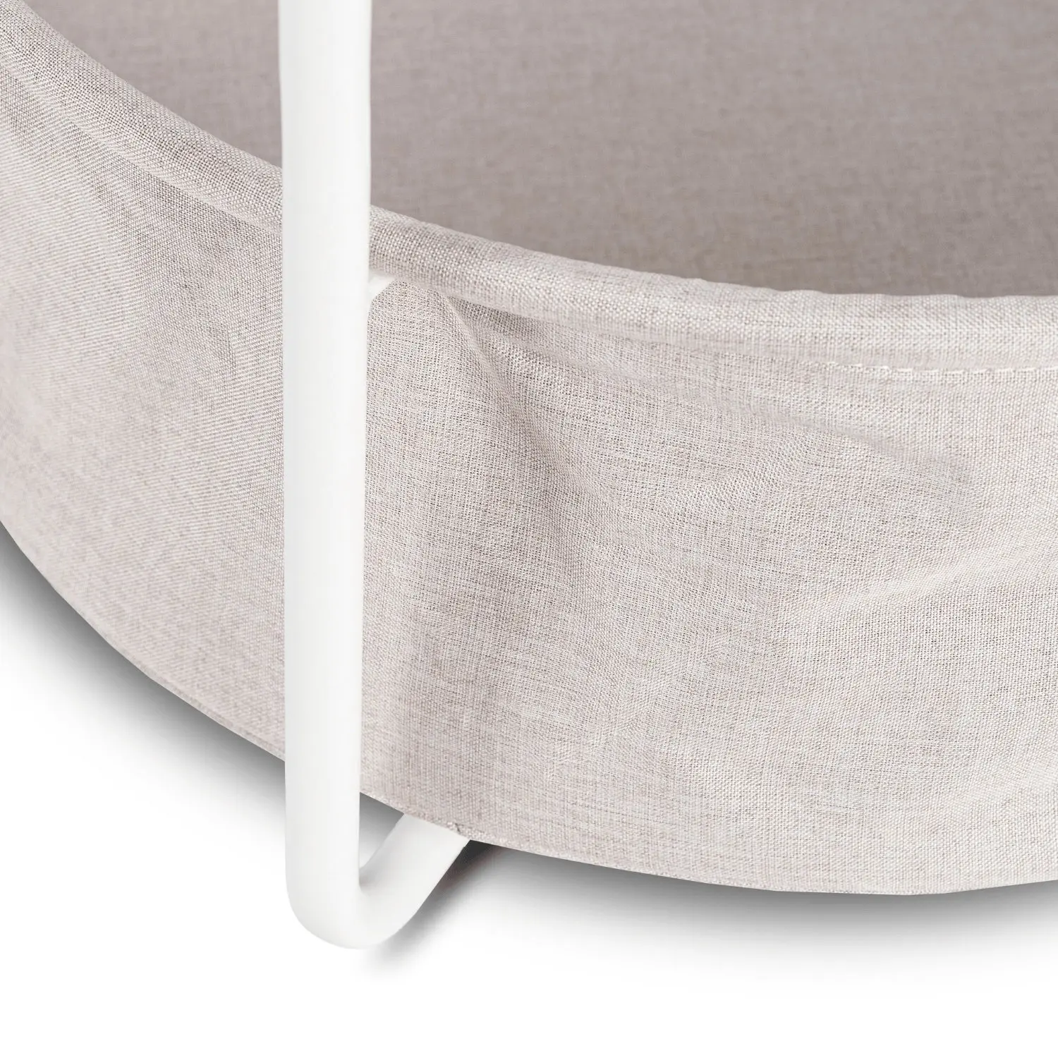Masuta cafea Mebel Elite Dora (White/Beige) - 4