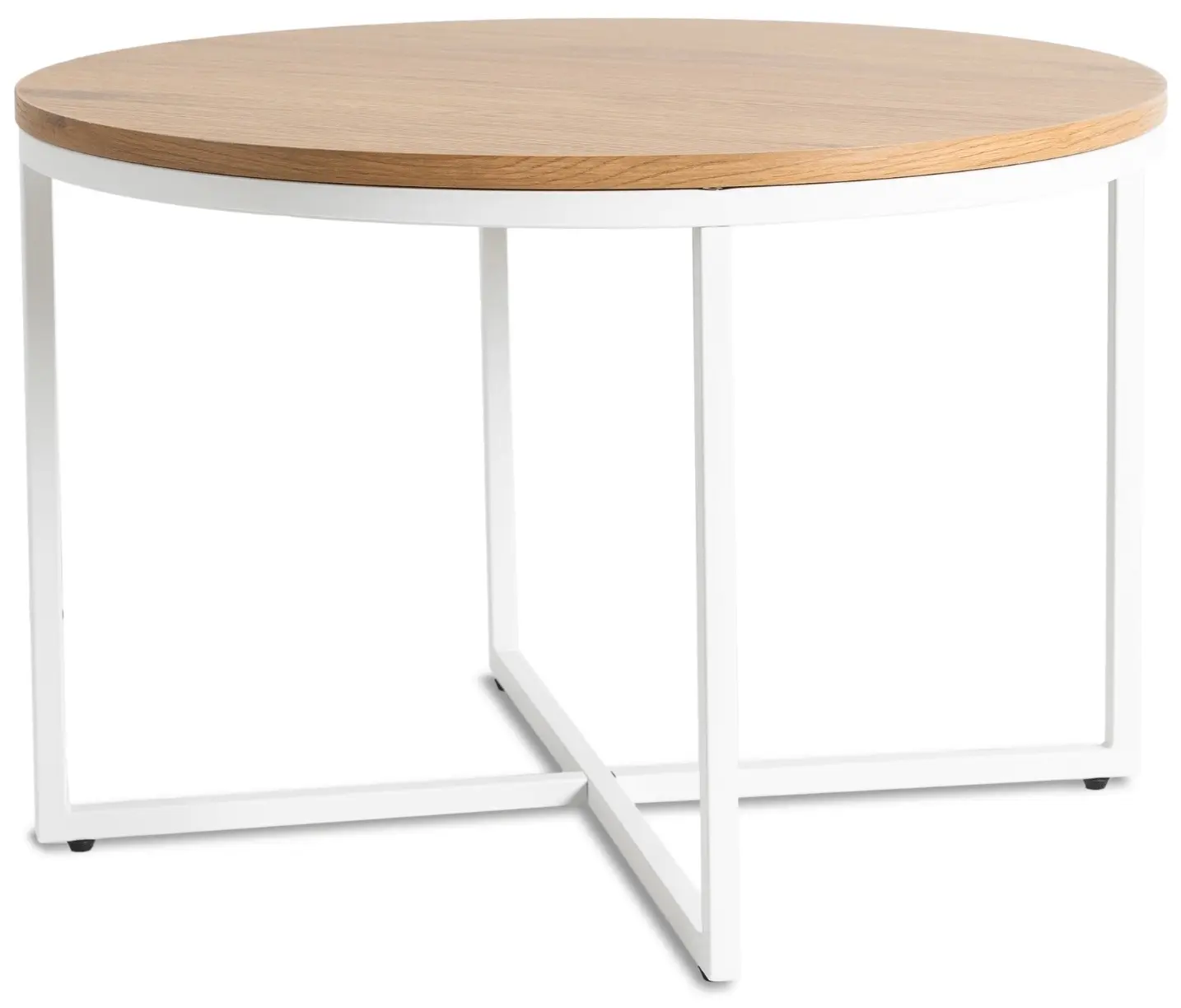 Masa pentru reviste Mebel Elite Hantel (Golden Oak/White)