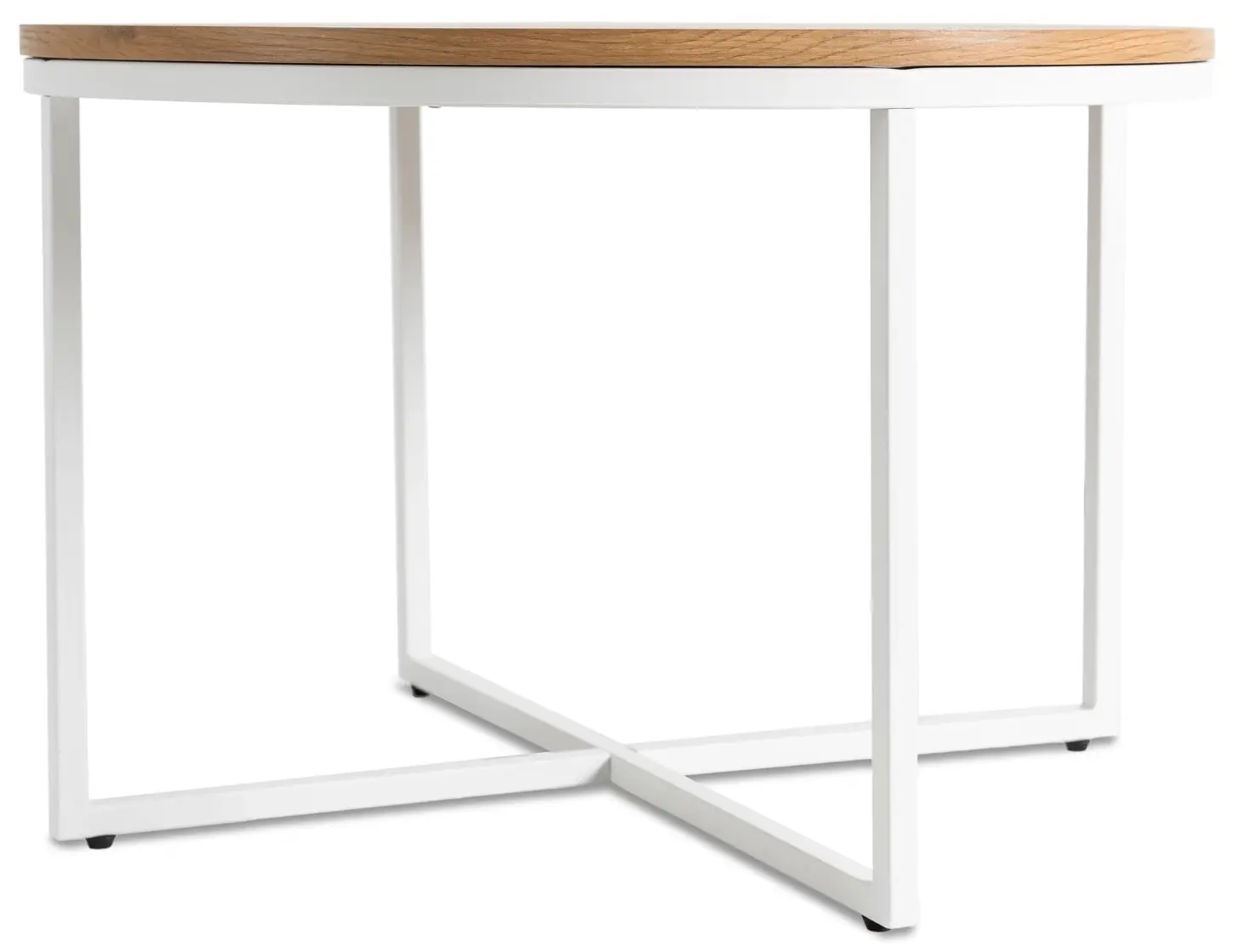 Masa pentru reviste Mebel Elite Hantel (Golden Oak/White)