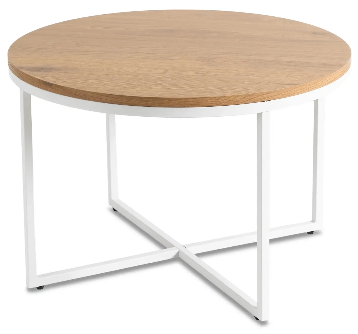 Masa pentru reviste Mebel Elite Hantel (Golden Oak/White)