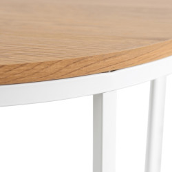 Masa pentru reviste Mebel Elite Hantel (Golden Oak/White) Thumb