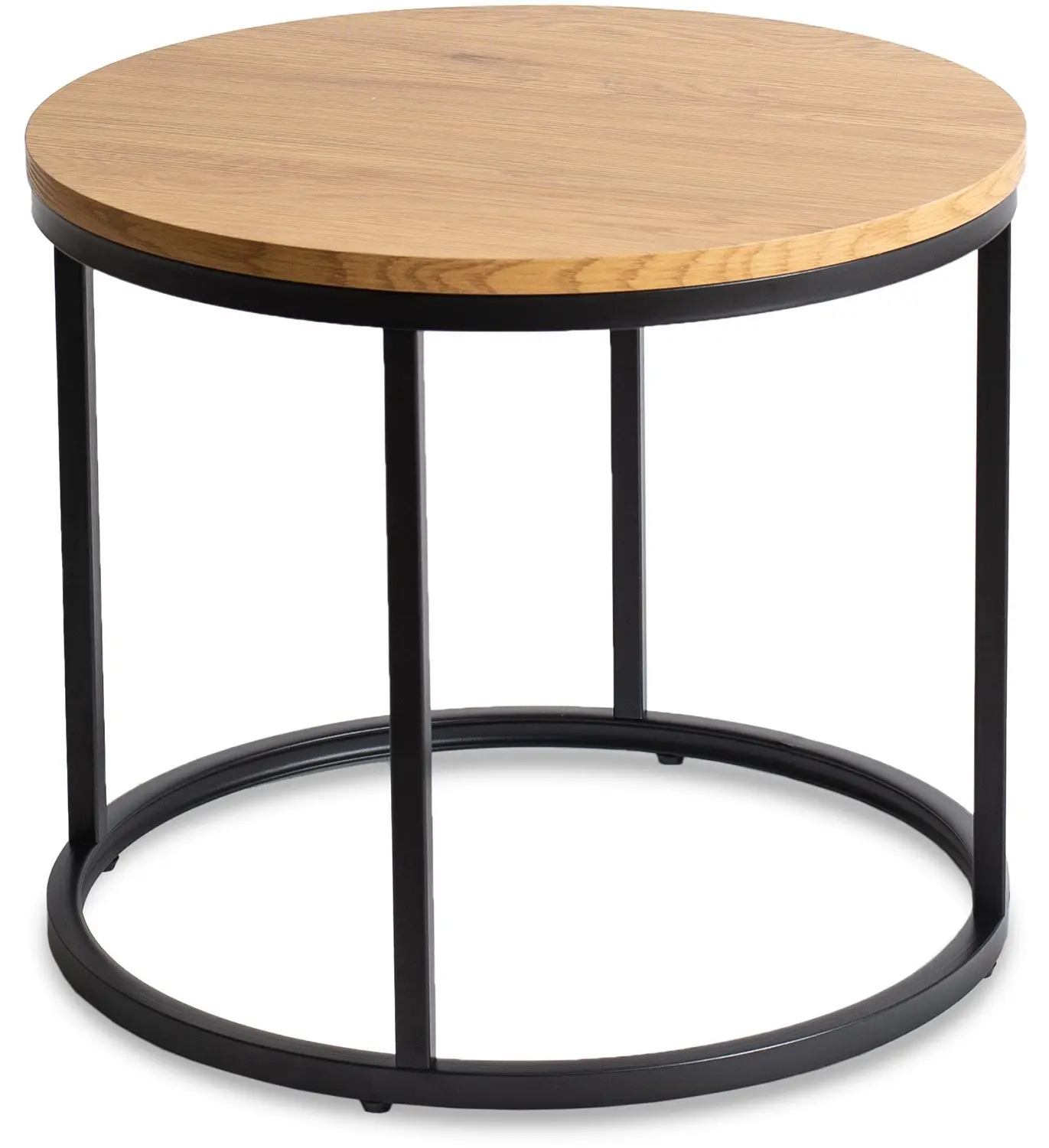 Masa pentru reviste Mebel Elite Lella (Golden Oak/Black) - 2