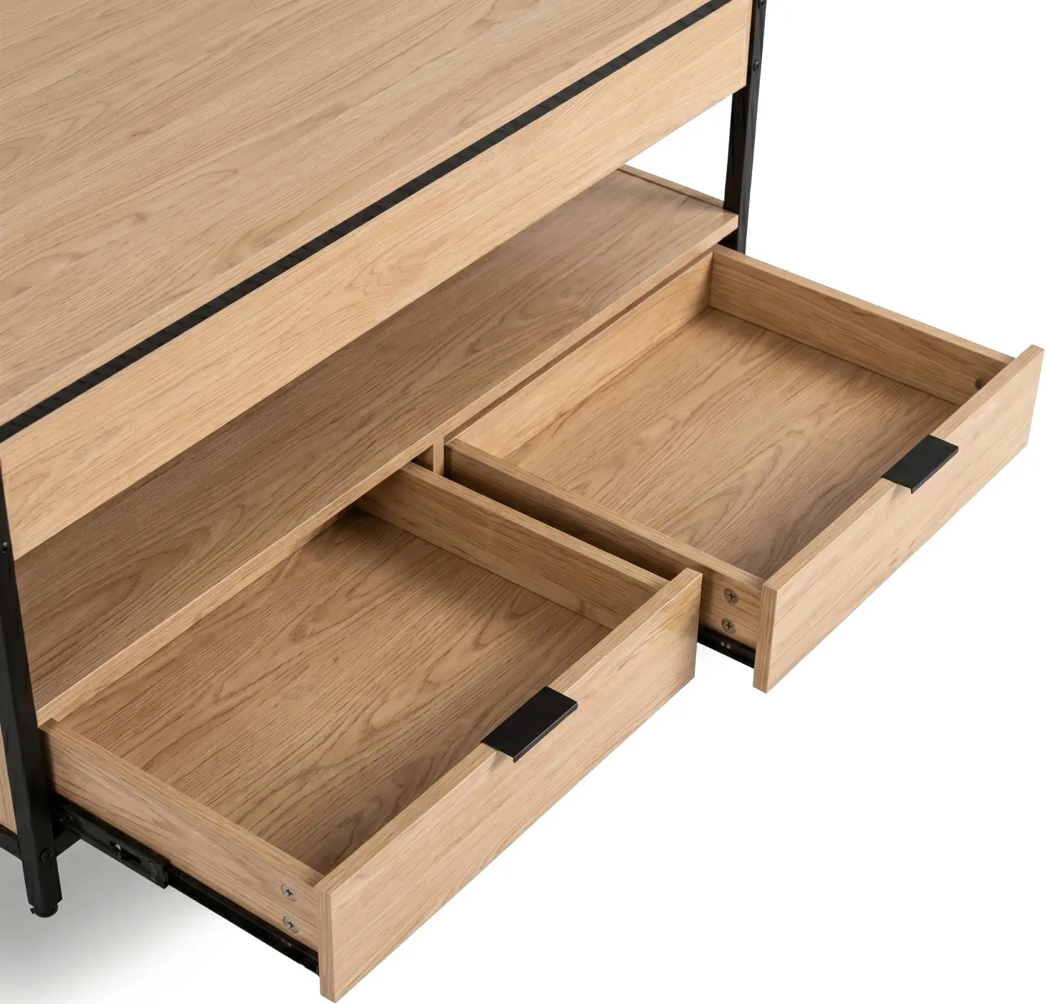 Masa pentru reviste Mebel Elite Luca 100cm (Oak/Black) - 6