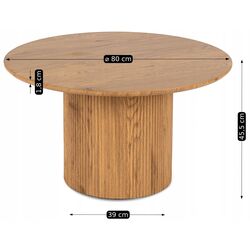 Masa pentru reviste Mebel Elite Maylin Max (Natural Oak) Thumb