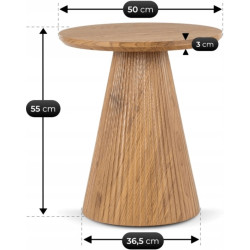 Masa pentru reviste Mebel Elite Rant 50 (Oak) Thumb