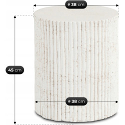 Masa pentru reviste Mebel Elite Tiall 38 (Cream) Thumb