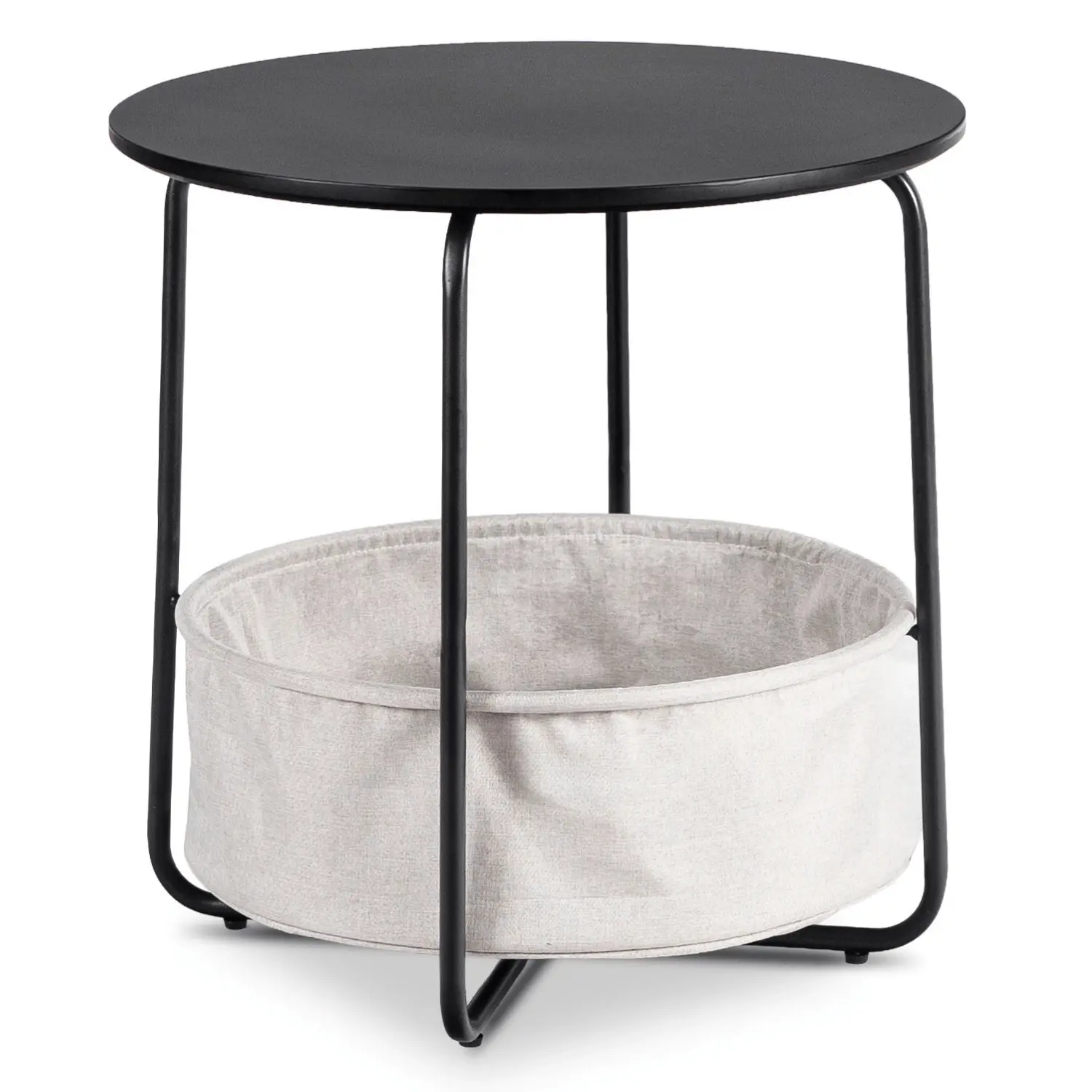 Masuta cafea Mebel Elite Varano (Black/Beige) - 3