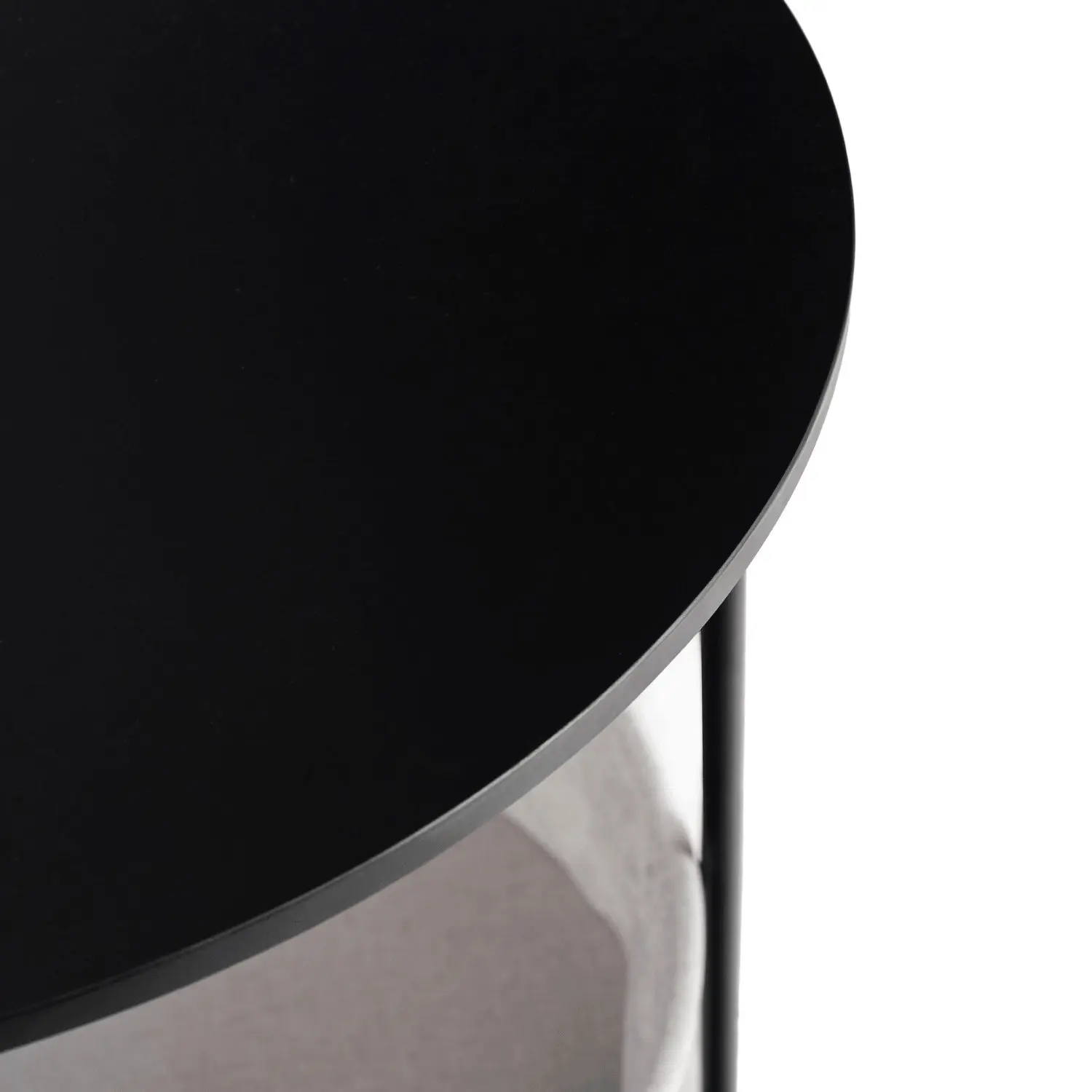 Masuta cafea Mebel Elite Varano (Black/Beige) - 4