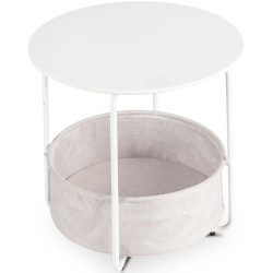 Masa pentru reviste Mebel Elite Varano (White/Beige) Thumb