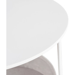 Masa pentru reviste Mebel Elite Varano (White/Beige) Thumb