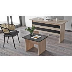 Masa pentru reviste Mirage Design Vario VO2-OB (Oak/Larex Black) Thumb