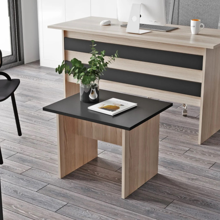 Журнальный столик Mirage Design Vario VO2-OB (Oak/Larex Black)