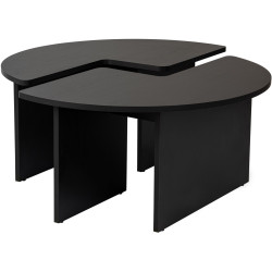 Set masute pentru reviste Mirage Meble Moira (Black) Thumb