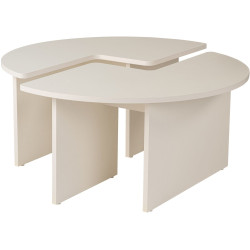 Set masute pentru reviste Mirage Meble Moira (White) Thumb