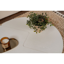 Set masute pentru reviste Mirage Meble Moira (White) Thumb