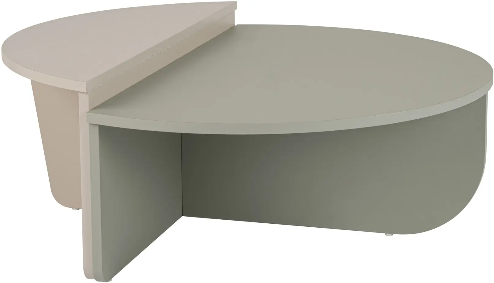 Set masute pentru reviste Mirage Meble Orion (Ash Green/Sandstone)