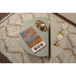 Set masute pentru reviste Mirage Meble Orion (Ash Green/Sandstone) Thumb