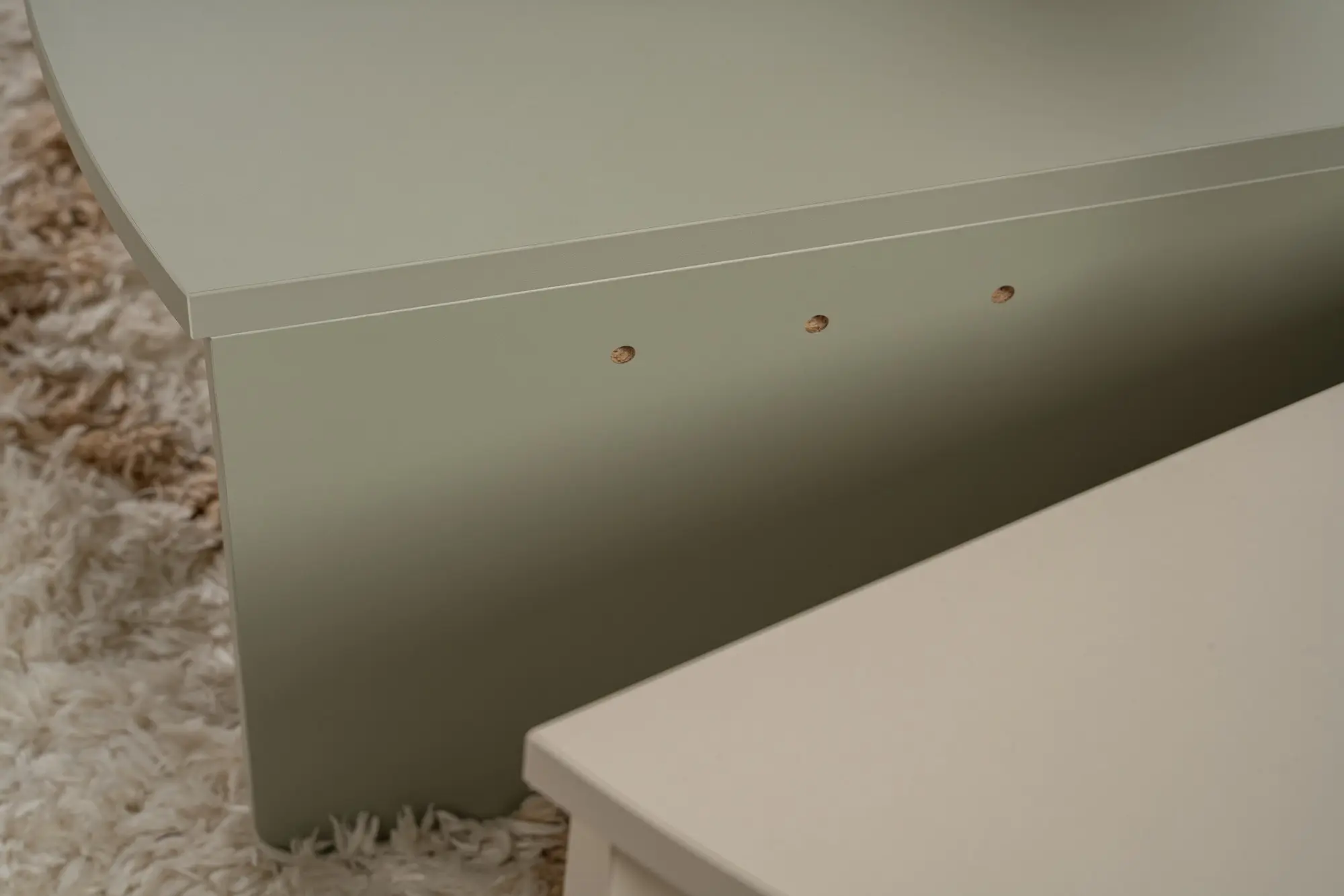 Set masute pentru reviste Mirage Meble Orion (Ash Green/Sandstone)