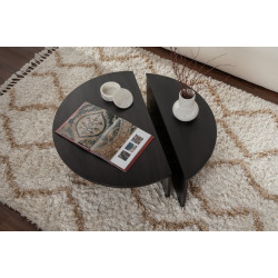 Набор журнальных столиков Mirage Meble Orion (Black) Thumb