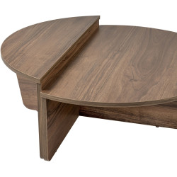 Set masute pentru reviste Mirage Meble Orion (Walnut) Thumb