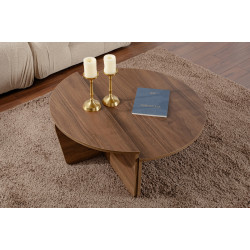 Set masute pentru reviste Mirage Meble Orion (Walnut) Thumb