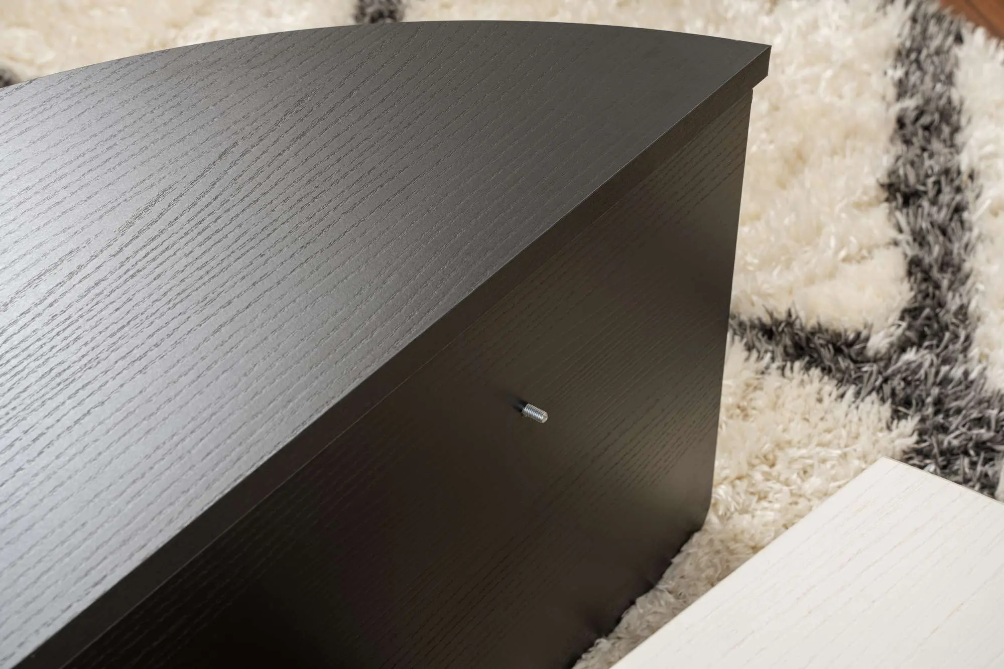 Set masute pentru reviste Mirage Meble Orion (White/Black)