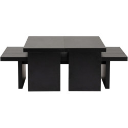 Набор журнальных столиков Mirage Meble Sanctuary (Black) Thumb