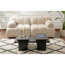 Набор журнальных столиков Mirage Meble Sanctuary (Black) Thumb