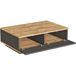 Masa pentru reviste Mirage Meble FR14-AA (Atlantic Pine/Anthracite) Thumb