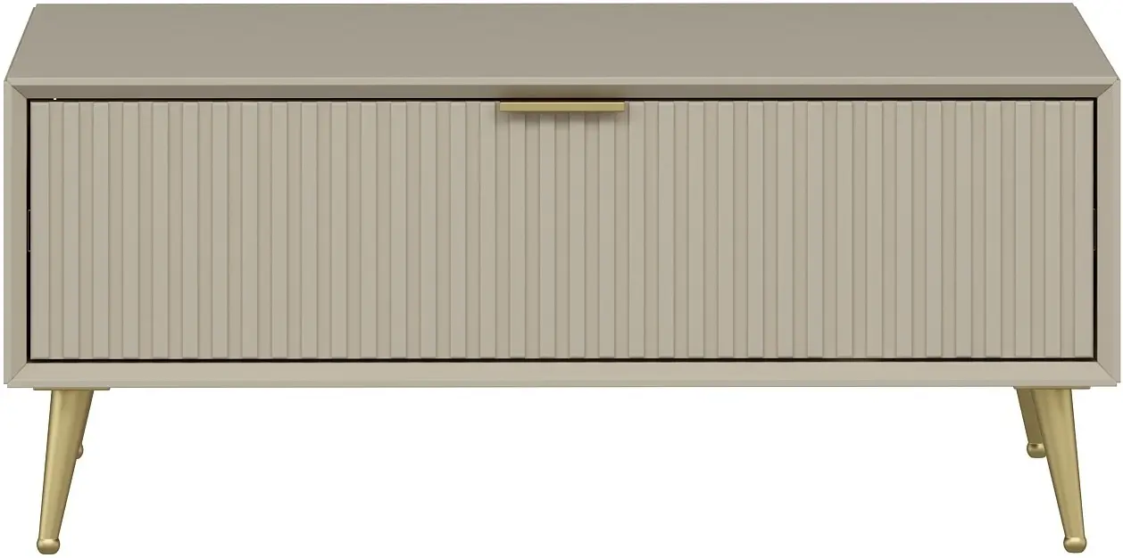 Журнальный столик Mirage Meble Luxe (Sandstone/Gold)