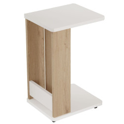 Masa pentru reviste Mirage Meble MIN1-SW (Oak/White) Thumb