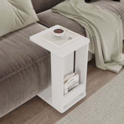 Masa pentru reviste Mirage Meble MIN1-W (White) Thumb