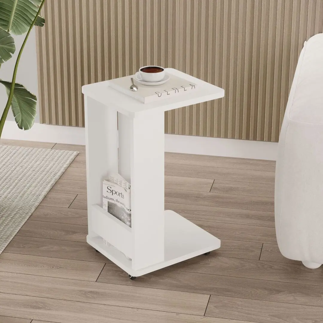 Masa pentru reviste Mirage Meble MIN1-W (White)