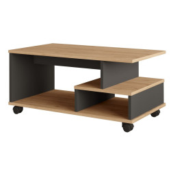 Masa pentru reviste Mirage Meble MIN9-SA (Oak/Anthracite) Thumb