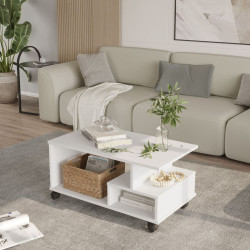 Masa pentru reviste Mirage Meble MIN9-W (White) Thumb