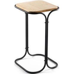 Masa pentru reviste Mirage Meble Shb-001-A (Natural/Black) Thumb