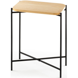 Masa pentru reviste Mirage Meble Shb-003 (Natural/Black) Thumb