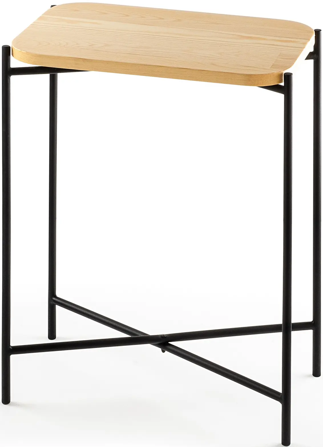 Masa pentru reviste Mirage Meble Shb-003 (Natural/Black)