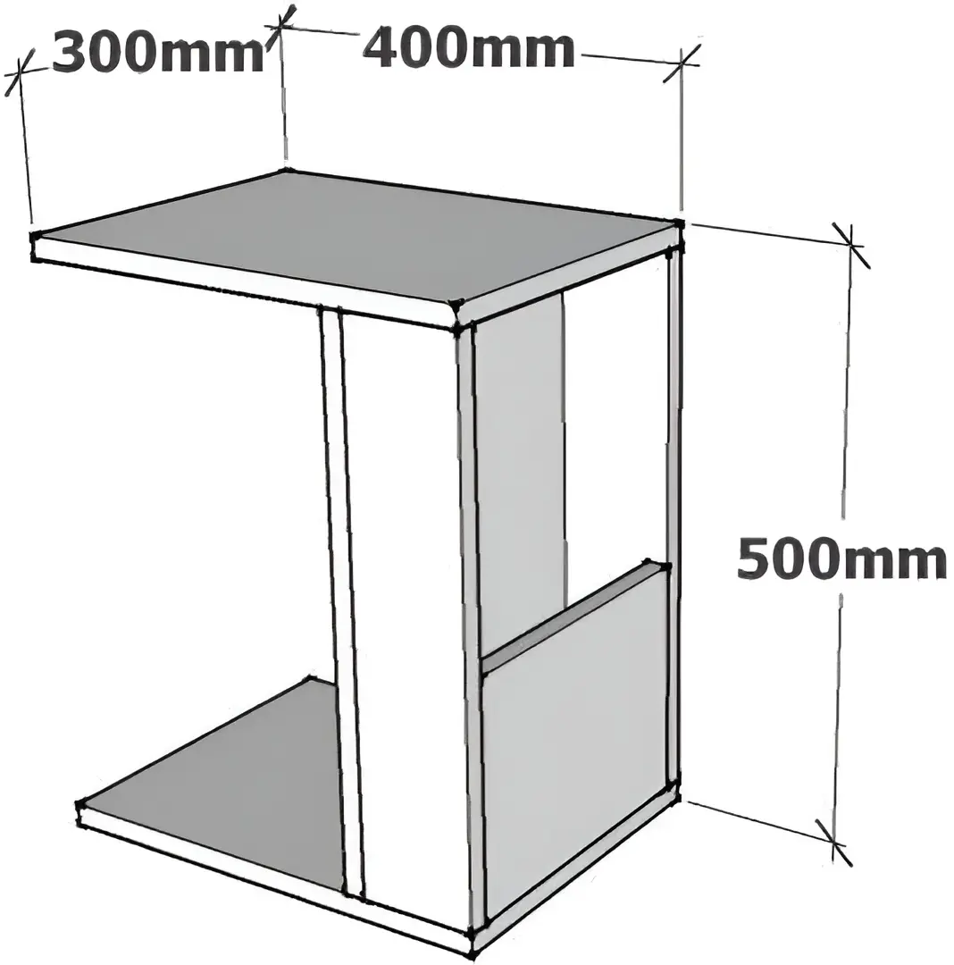 Masa pentru reviste Mirage Meble Star (Anthracite)