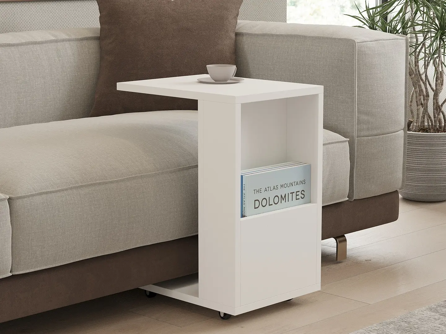 Журнальный столик Mirage Meble Star (White)