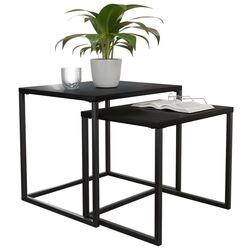 Set masute pentru reviste Mirjan24 Runoya/Carlo Bigger (Black) Thumb