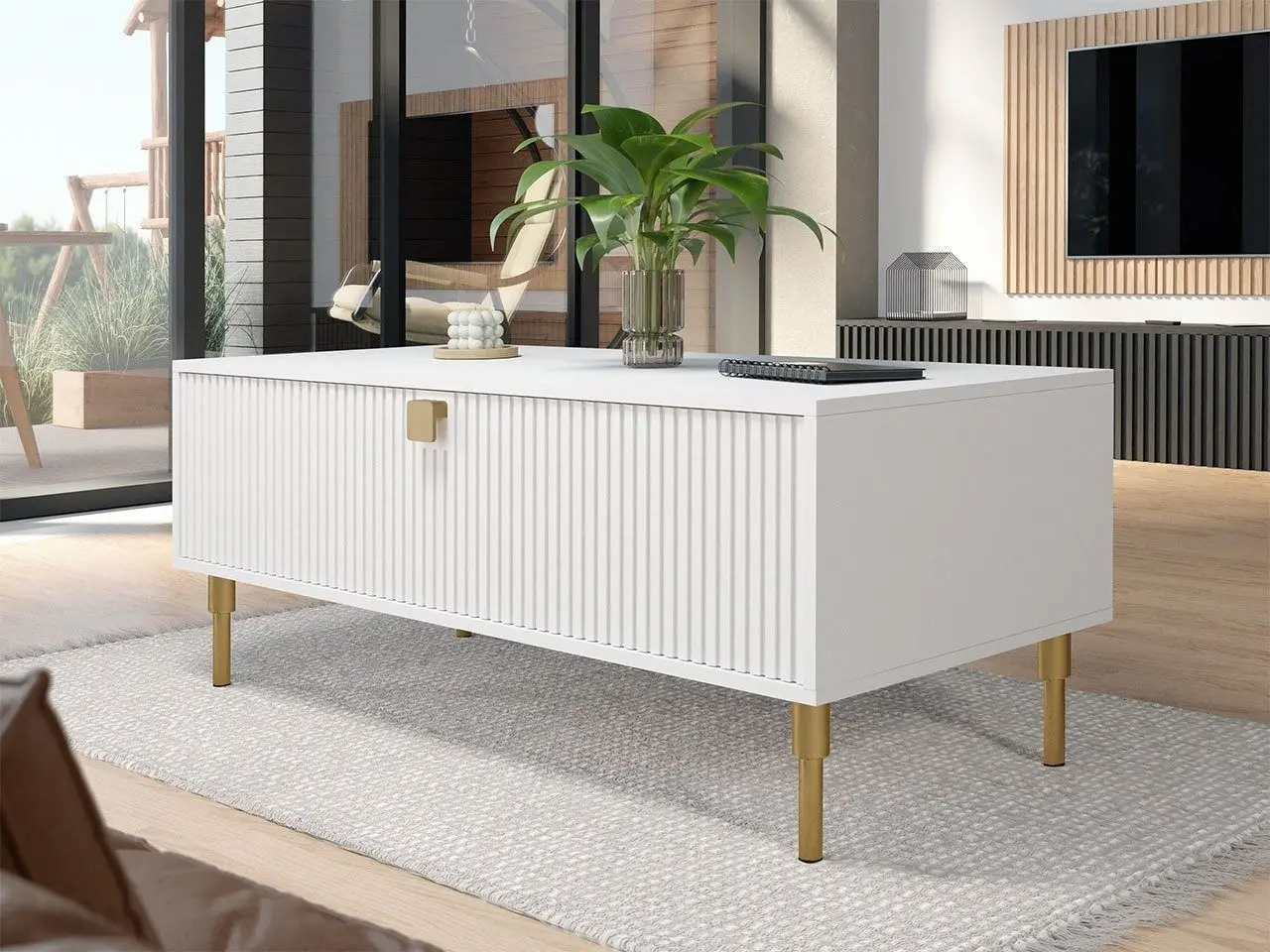 Журнальный столик Mirjan24 Ajrano 05/Dorset (White) - 4