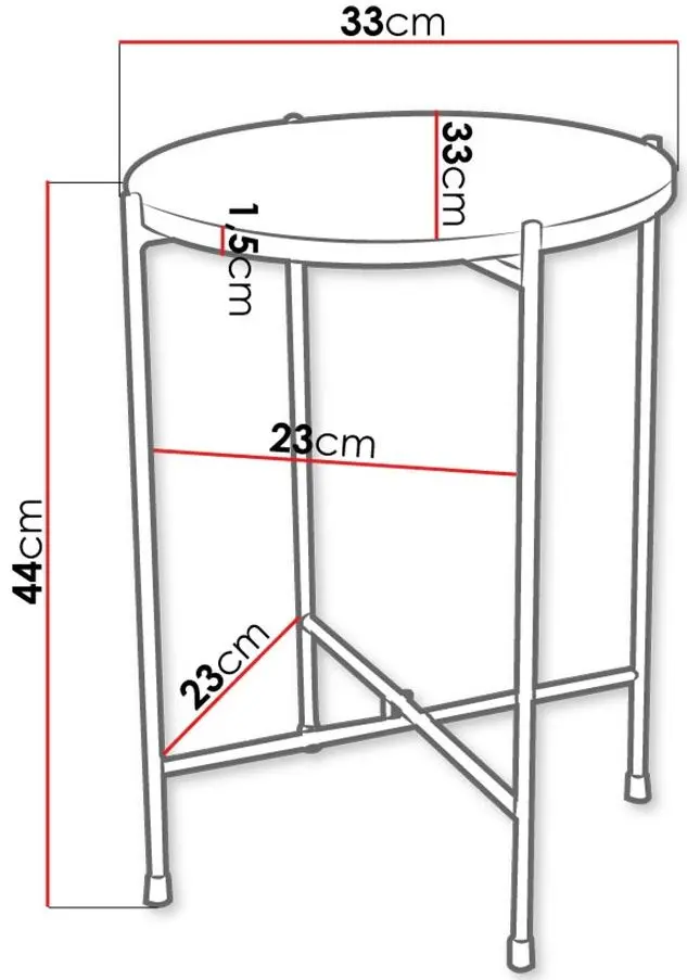 Журнальный столик Mirjan24 Amancio/Togero (Black Marble/Black) - 2