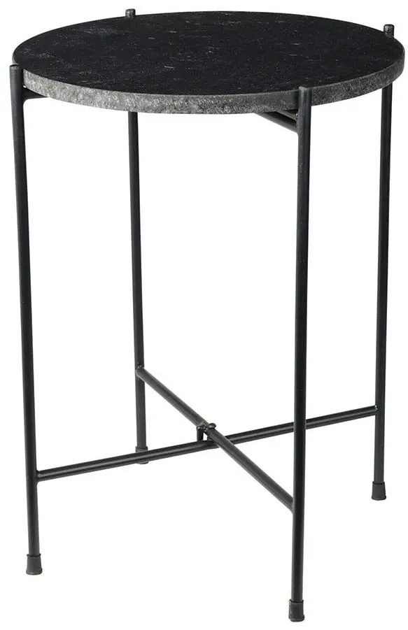 Журнальный столик Mirjan24 Amancio/Togero (Black Marble/Black) - 3