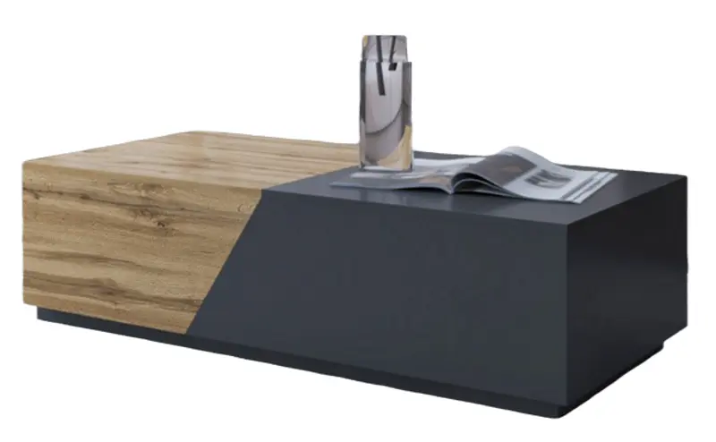 Журнальный столик Mirjan24 Bekas/Ceelias (Anthracite/Oak Wotan)