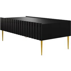 Журнальный столик Mirjan24 Brimono/Arcos 120x59 (Black/Black Gloss)