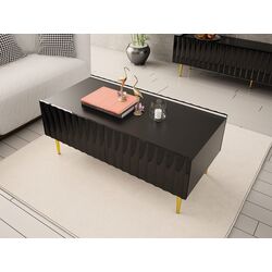 Журнальный столик Mirjan24 Brimono/Arcos 120x59 (Black/Black Gloss) Thumb