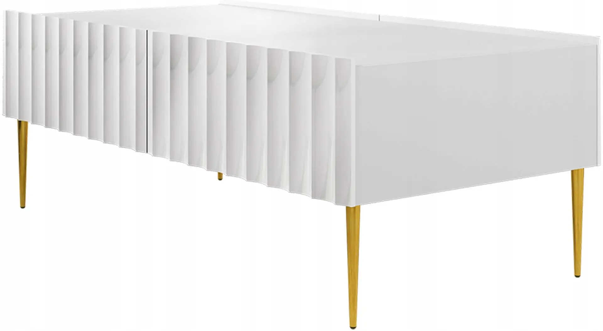 Журнальный столик Mirjan24 Brimono/Arcos 120x59 (White/White Gloss)